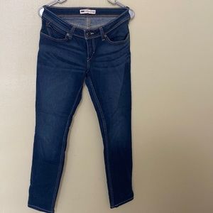 Levi bold curve low rise skinny denim jeans size 11m or 30/32